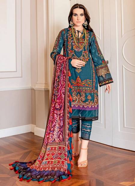 Fidous Vol 2 By Al Karam Karachi Cotton Dress Materials
